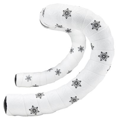 Supacaz Super Sticky Kush Handlebar Tape / Galaxy / White Stars + Black Plugs